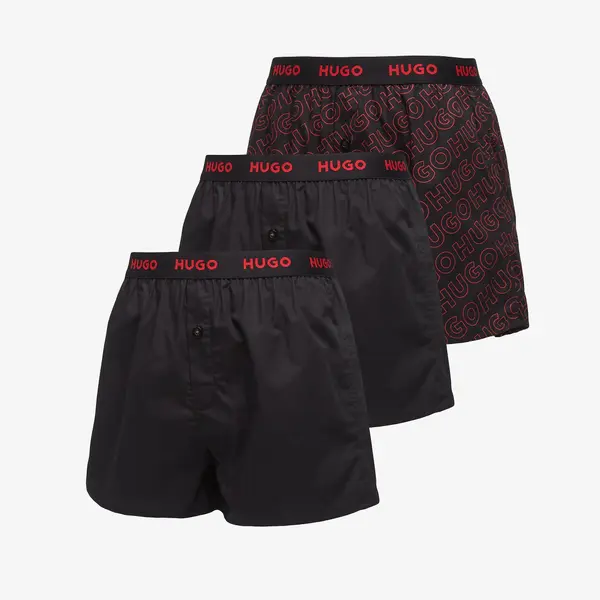 Hugo Boss Bokserji Hugo Boss Woven Boxer Triplet Multicolor S