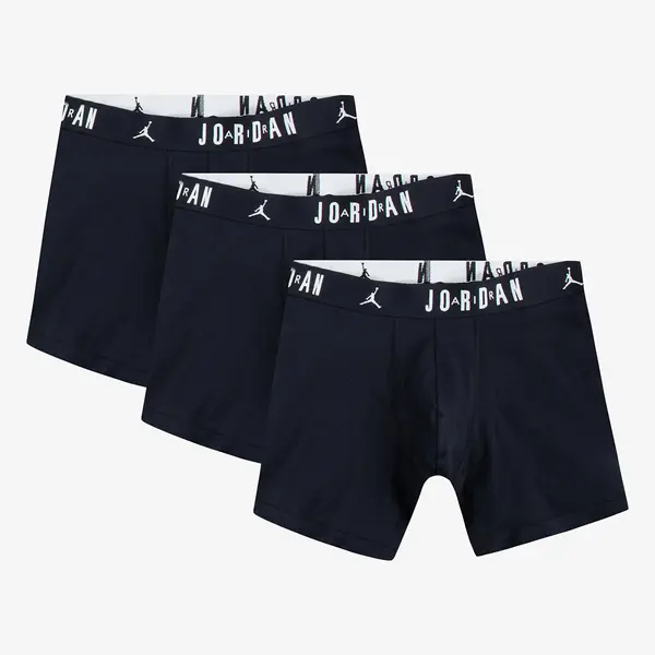 Jordan Bokserji Jordan Flight Cotton Core 3-Pack Boxer Brief Black M