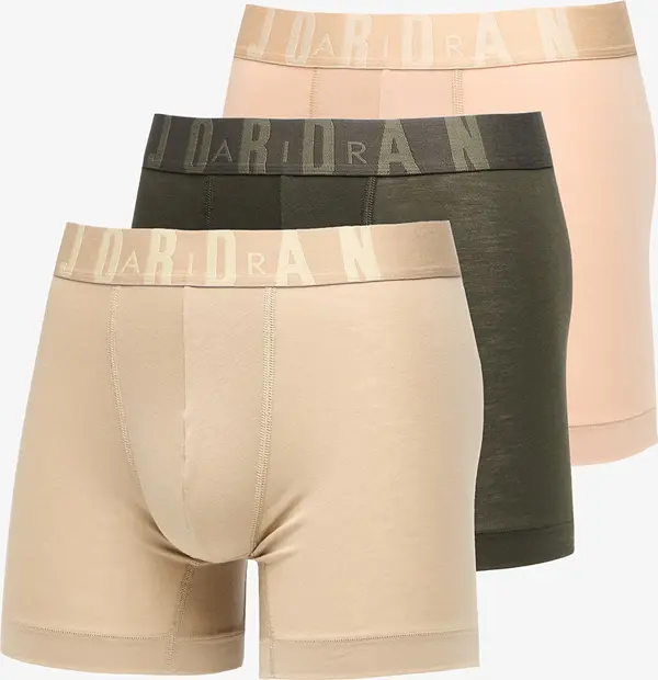 Jordan Bokserji Jordan Flight Modal Boxer Brief 3-Pack Hemp M
