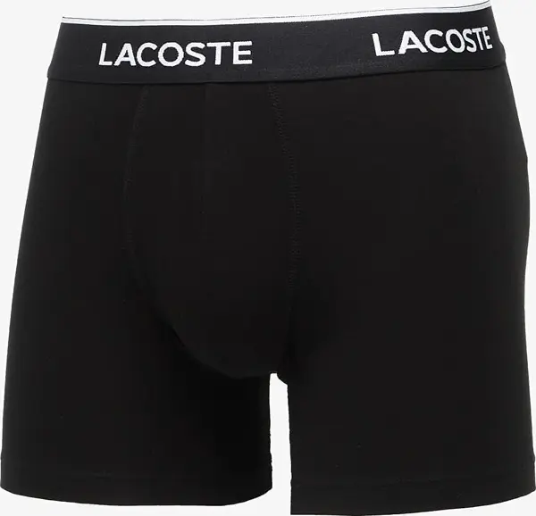LACOSTE Bokserji LACOSTE 3-Pack Boxer Brief Black XL
