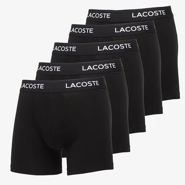 LACOSTE Bokserji LACOSTE 3 Packs Boxer Brief Black L