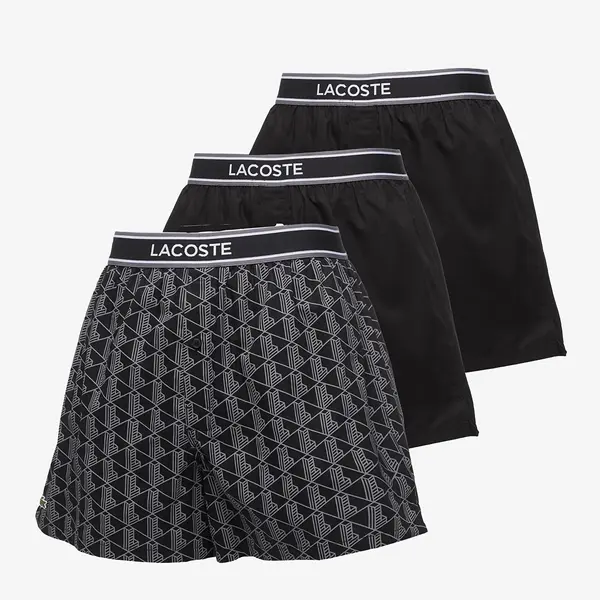 LACOSTE Bokserji LACOSTE Boxer Underwear Black XL