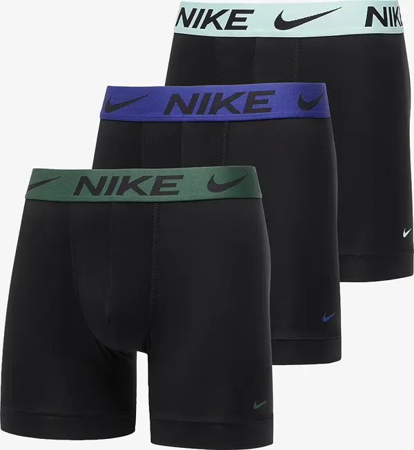 Nike Bokserji Nike Dri-FIT Essential Micro Boxer Brief 3-Pack Black M