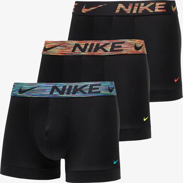 Nike Bokserji Nike Dri-FIT Essential Micro Trunk 3-Pack Black L