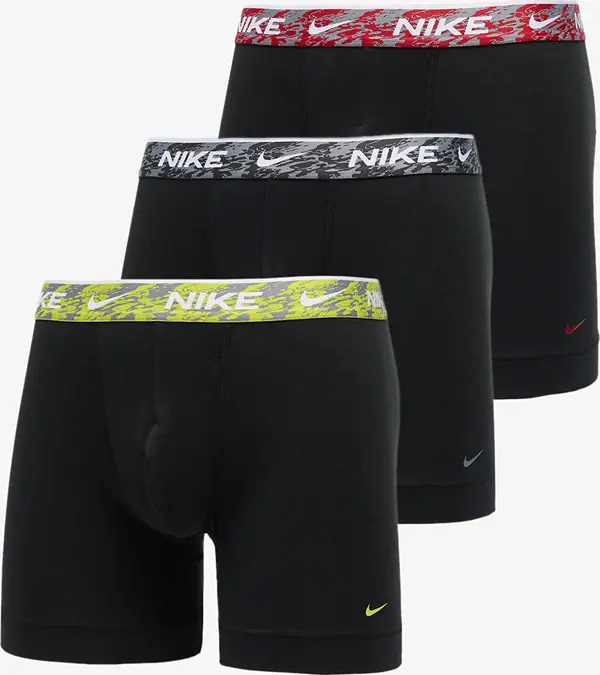 Nike Bokserji Nike Dri-FIT Everyday Cotton Stretch Boxer Brief 3-Pack Black M