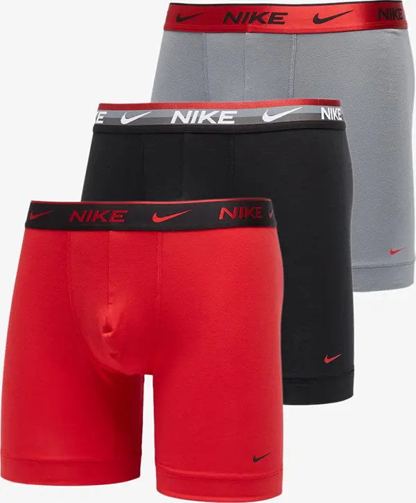 Nike Bokserji Nike Dri-FIT Everyday Cotton Stretch Boxer Brief 3-Pack Black M