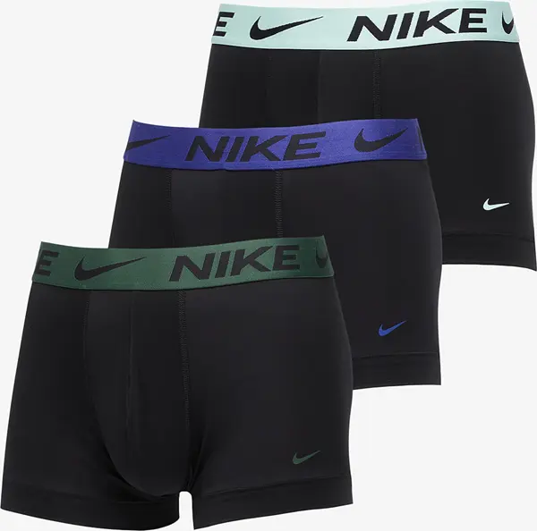 Nike Bokserji Nike Trunk 3-Pack Black M