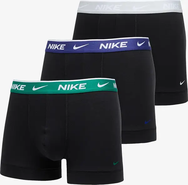 Nike Bokserji Nike Trunk 3-Pack Black M
