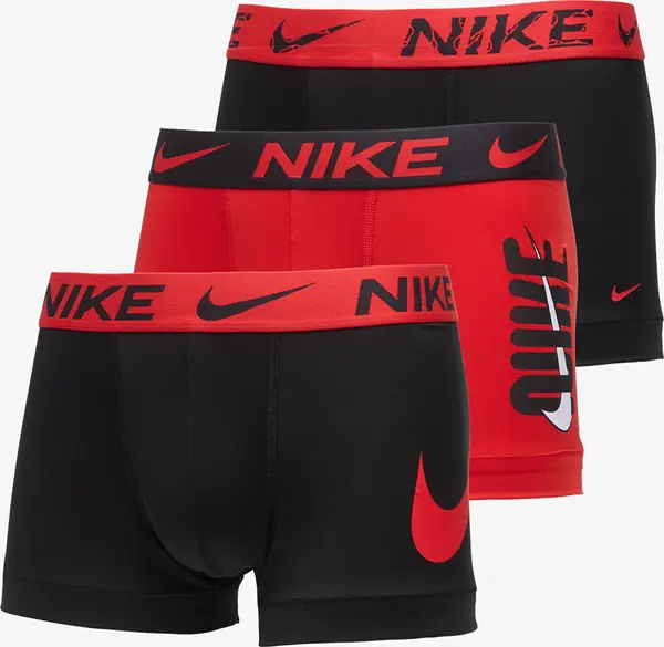 Nike Bokserji Nike Trunk 3-Pack Black M