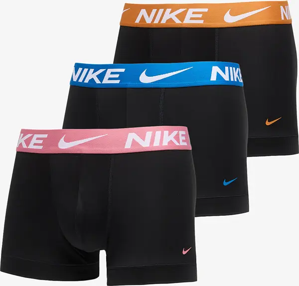 Nike Bokserji Nike Trunk 3-Pack Black S