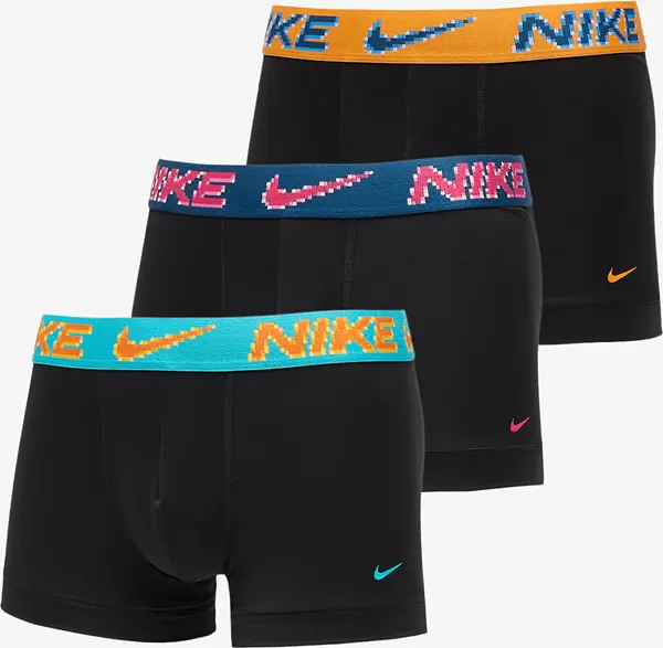Nike Bokserji Nike Trunk 3-Pack Black S