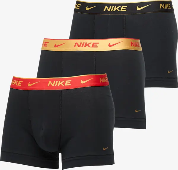 Nike Bokserji Nike Trunk 3-Pack Black S