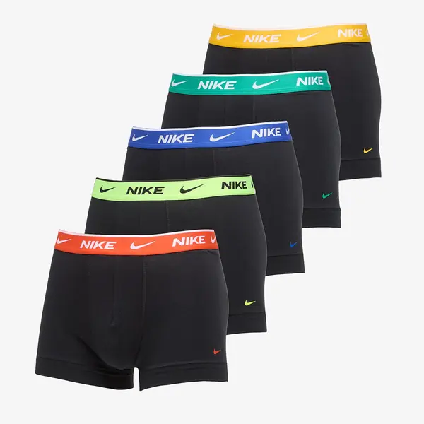 Nike Bokserji Nike Trunk 5-Pack Black M