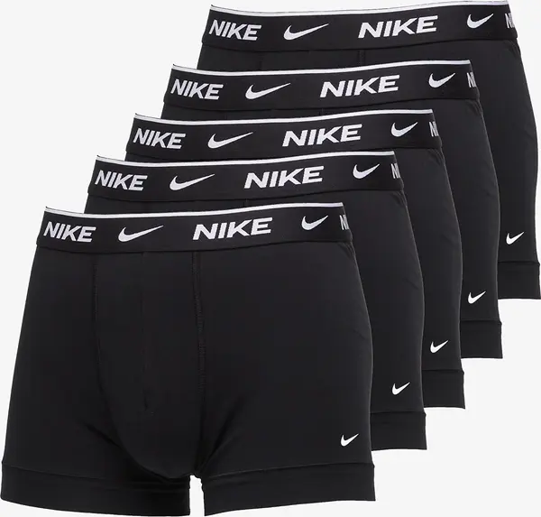 Nike Bokserji Nike Trunk 5-Pack Black XL