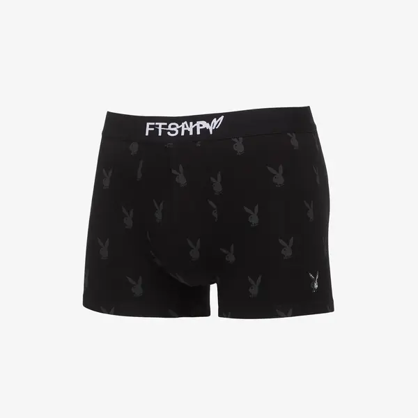 FTSHP Bokserji Playboy x FTSHP Underwear Mens Boxers 3 Pack Black XL