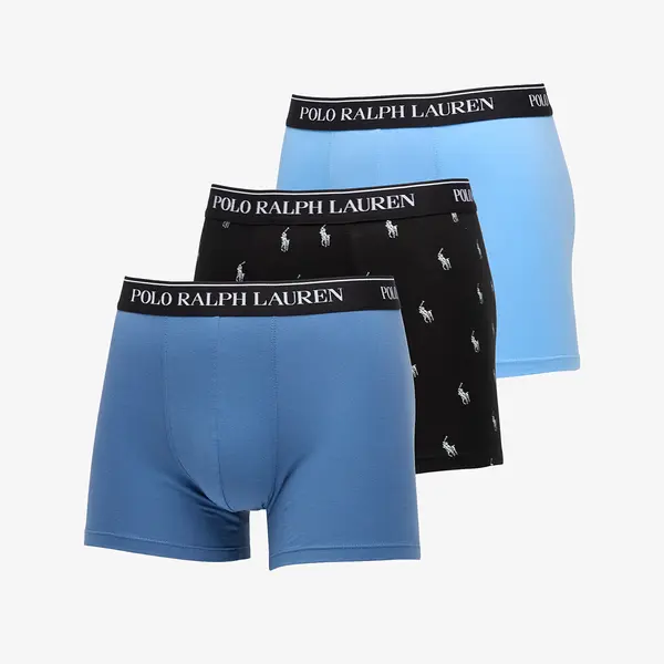 Ralph Lauren Bokserji Ralph Lauren Boxer Brief 3-Pack Blue/ Black M
