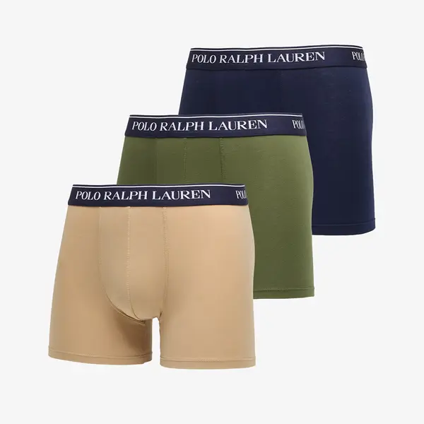 Ralph Lauren Bokserji Ralph Lauren Boxer Brief-3 Pack Boxer Brief Blue L