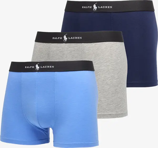 Ralph Lauren Bokserji Ralph Lauren Classic Trunk-3 Pack Trunk Blue L