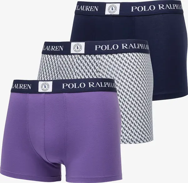 Ralph Lauren Bokserji Ralph Lauren Cotton Trunk 3-Pack Multicolor M