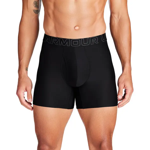Under Armour Bokserji Under Armour M Perf Tech 6in 1-Pack Black XS