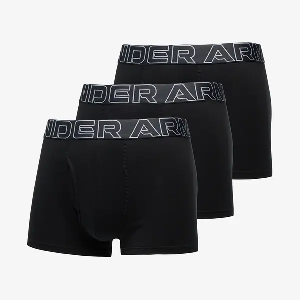 Under Armour Bokserji Under Armour M Performance Cotton 3in 3-Pack Black S
