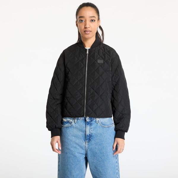 Calvin Klein Bomber Calvin Klein Jeans Low Quilted Bomber Jacket Black XS