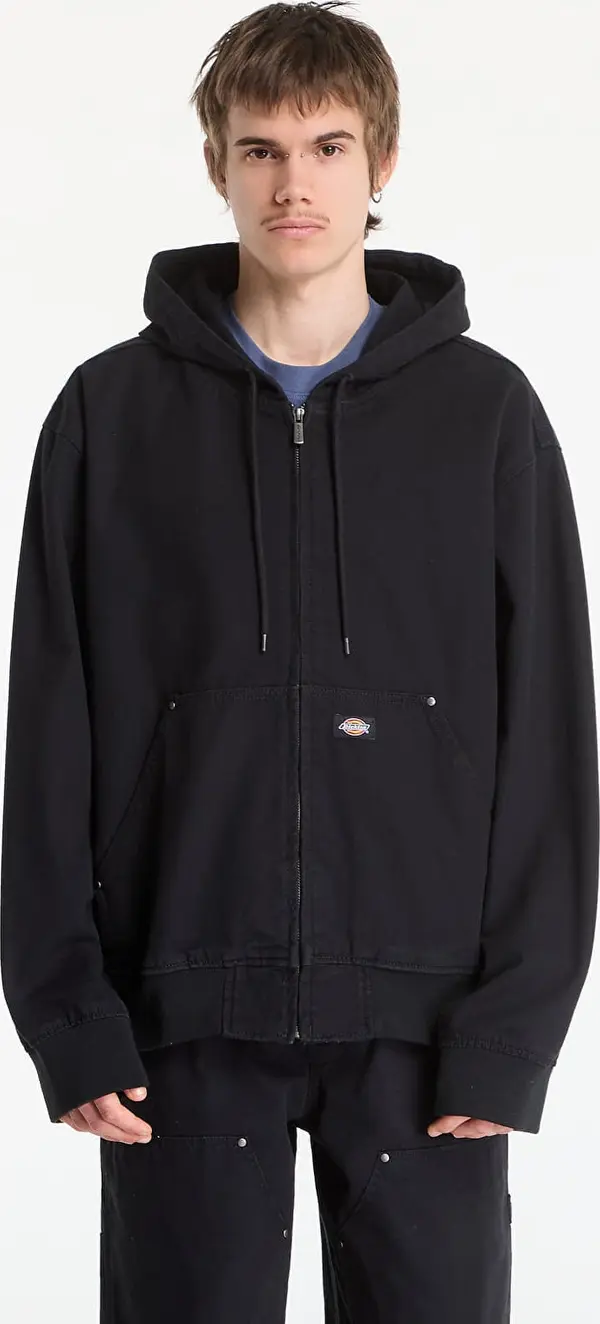 Dickies Bomber Dickies Unlined Canvas Hooded Bomber Black XL
