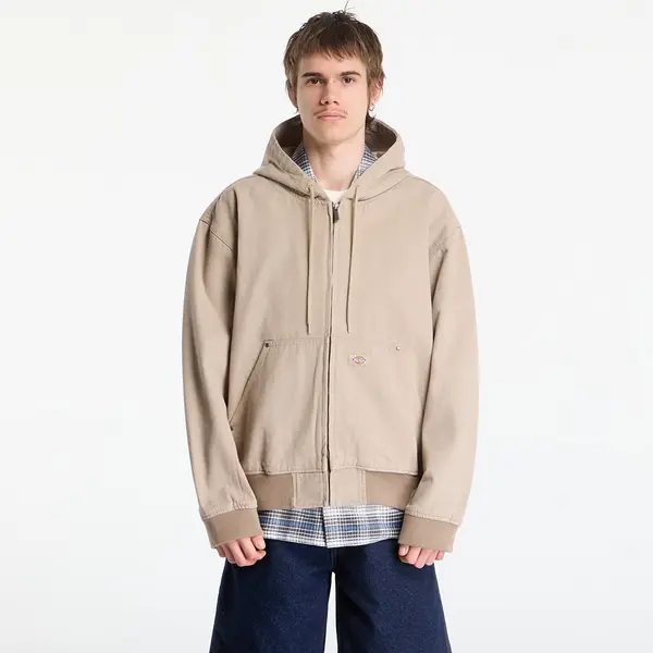 Dickies Bomber Dickies Unlined Canvas Hooded Bomber Desert Sand L