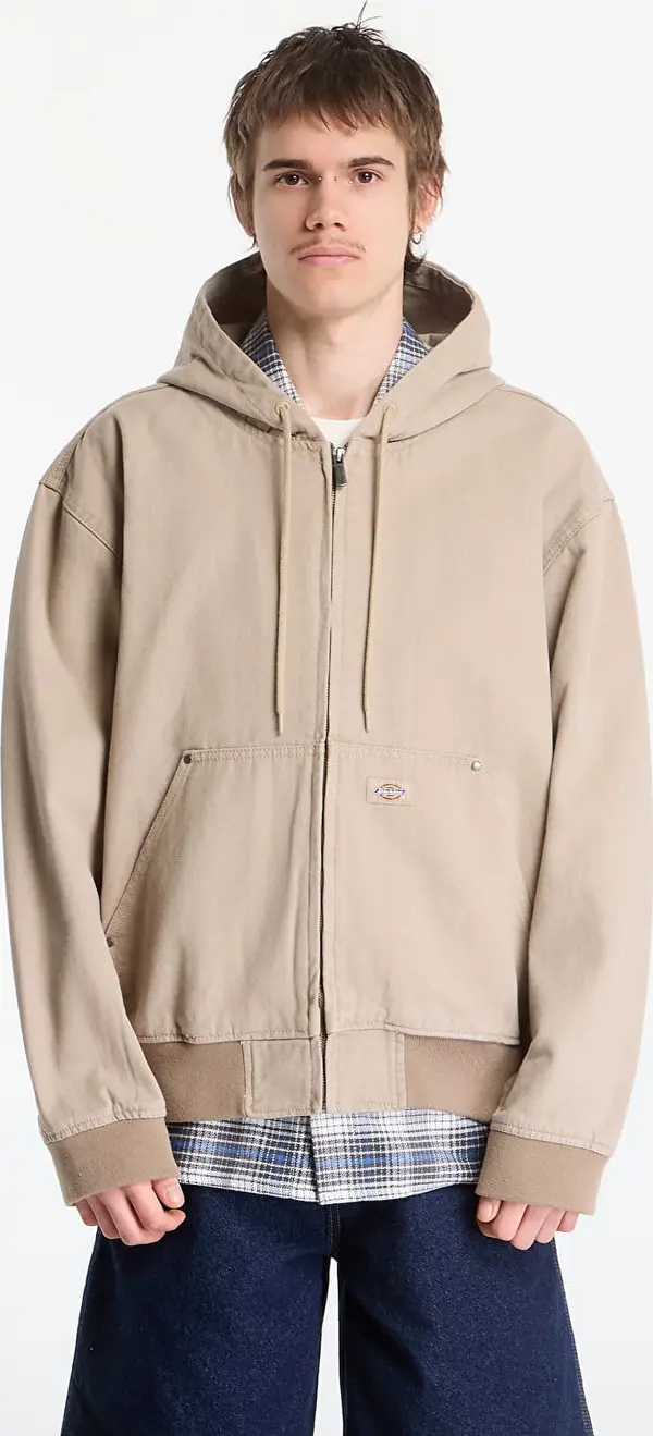 Dickies Bomber Dickies Unlined Canvas Hooded Bomber Desert Sand XL