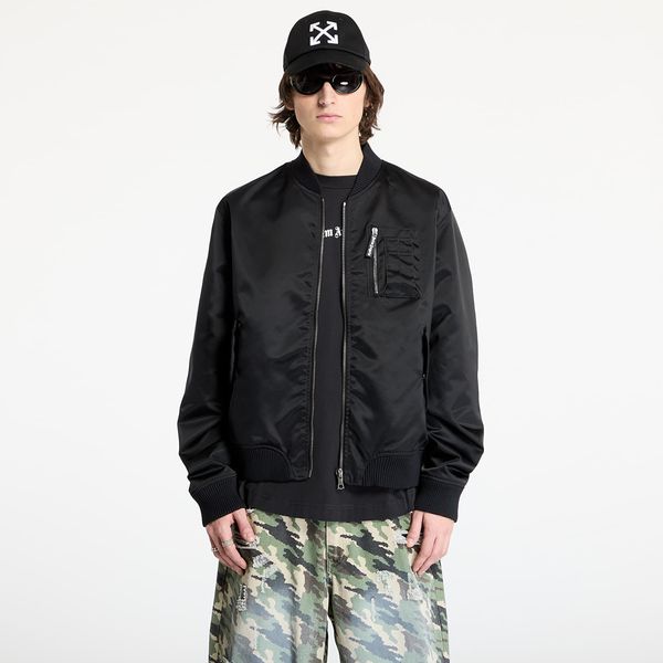 Palm Angels Bomber Palm Angels Curved Logo Bomber Black/ Black 52