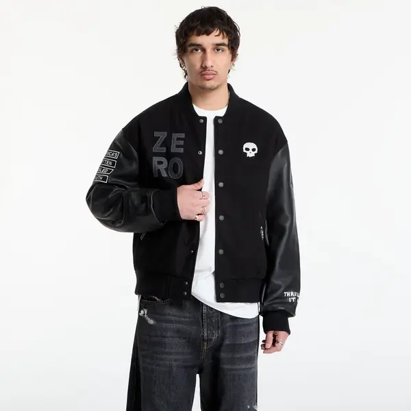 PLEASURES Bomber PLEASURES Zero Pleasures Varsity Jacket Black XL