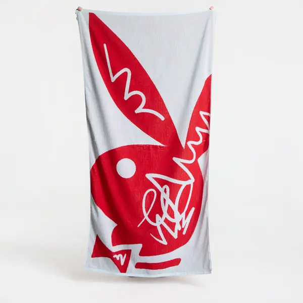 FTSHP Brisače Playboy x FTSHP Beach Towel Light Blue Universal