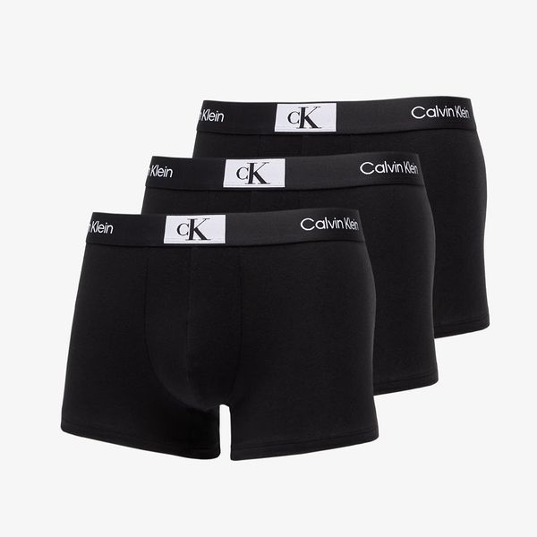 Calvin Klein Calvin Klein ´96 Cotton Stretch Trunks 3-Pack Black/ Black/ Black