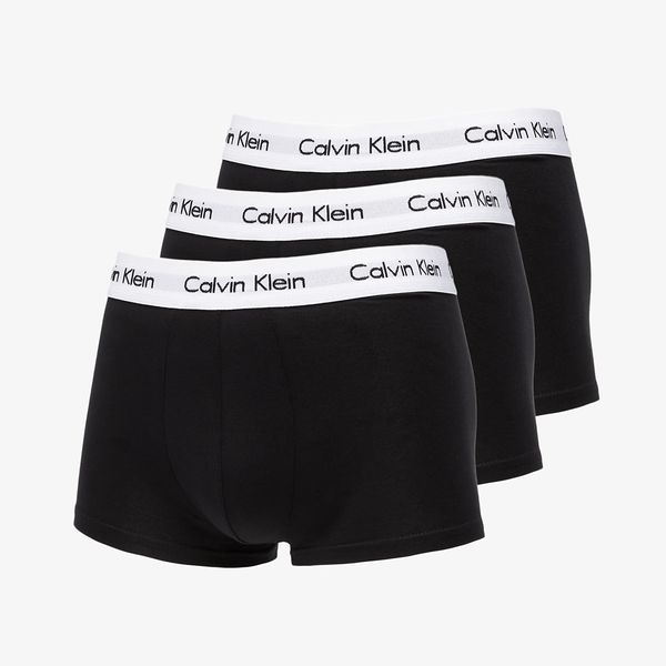 Calvin Klein Calvin Klein Low Rise Trunks 3 Pack Black