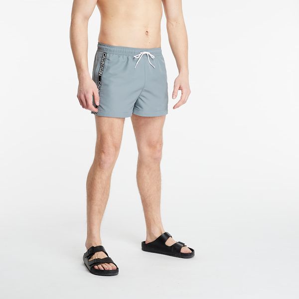 Calvin Klein Calvin Klein Medium Drawstring Swim Shorts Grey