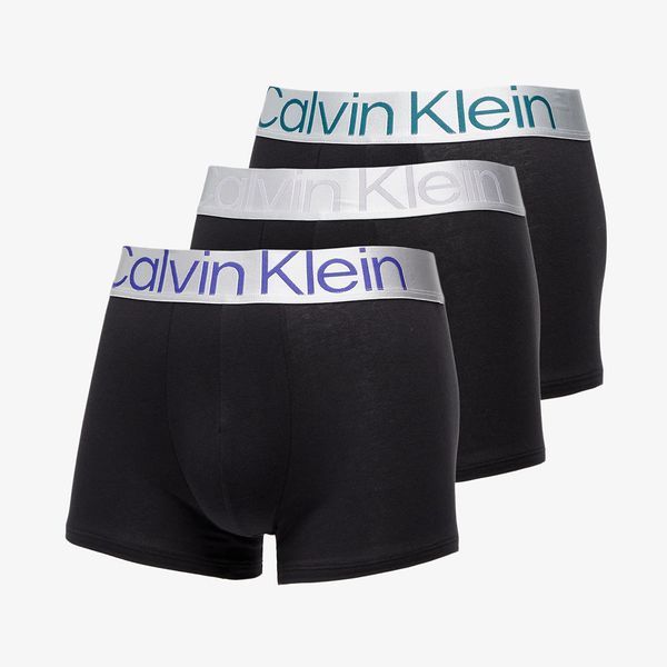 Calvin Klein Calvin Klein Reconsidered Steel Cotton Trunk 3-Pack Black/ Grey