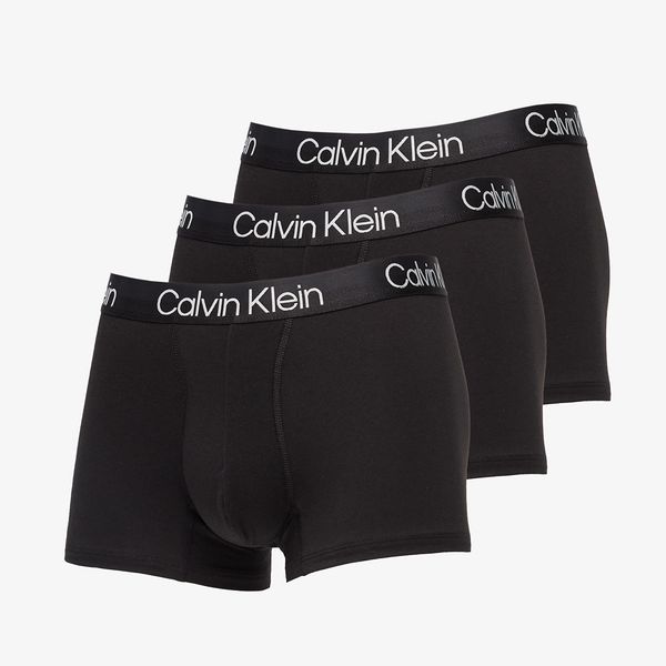 Calvin Klein Calvin Klein Structure Cotton Trunk 3-Pack Black