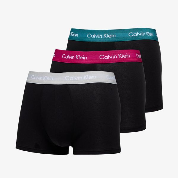 Calvin Klein Calvin Klein Cotton Stretch Classic Fit Low Rise Trunk 3-Pack Black