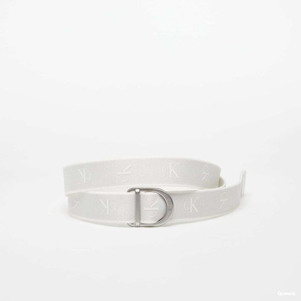 Calvin Klein Calvin Klein D-Ring Slider Belt 30MM White