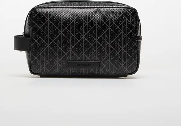 Calvin Klein Calvin Klein Emblem Aop Coated Dopp Kit Black Universal