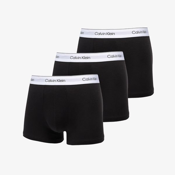 Calvin Klein Calvin Klein Extra Soft Cotton Stretch Trunk 3-Pack Black L