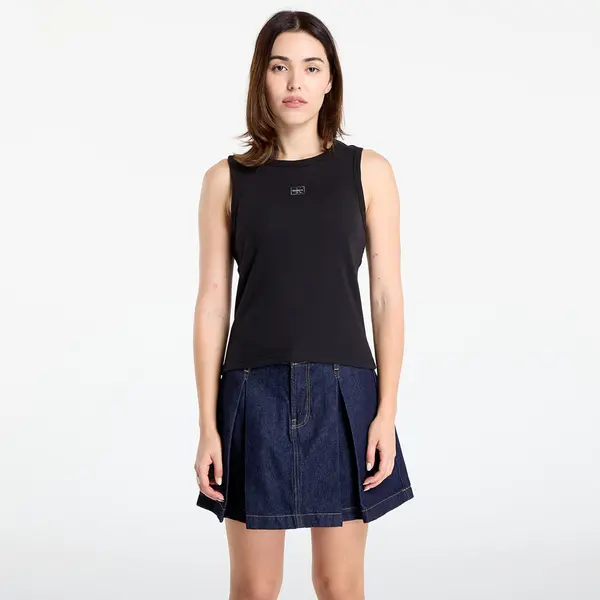 Calvin Klein Calvin Klein Jeans A - Woven Label 2X2 Tank Top Black XS