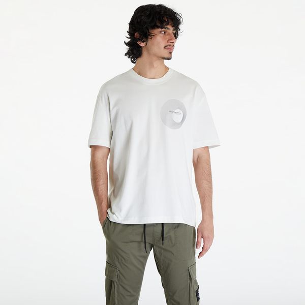 Calvin Klein Calvin Klein Jeans Circle Frequency Logo T-Shirt Icicle
