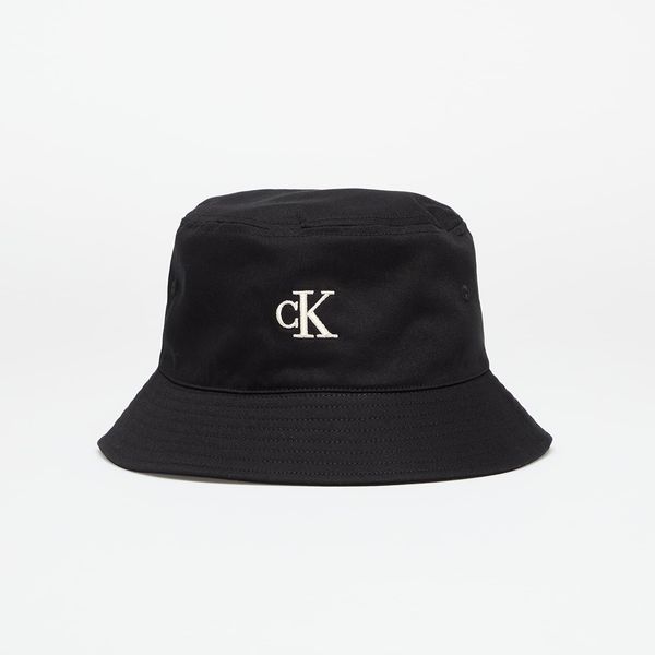 Calvin Klein Calvin Klein Jeans Embroidered Monogram Bucket Hat Black Universal