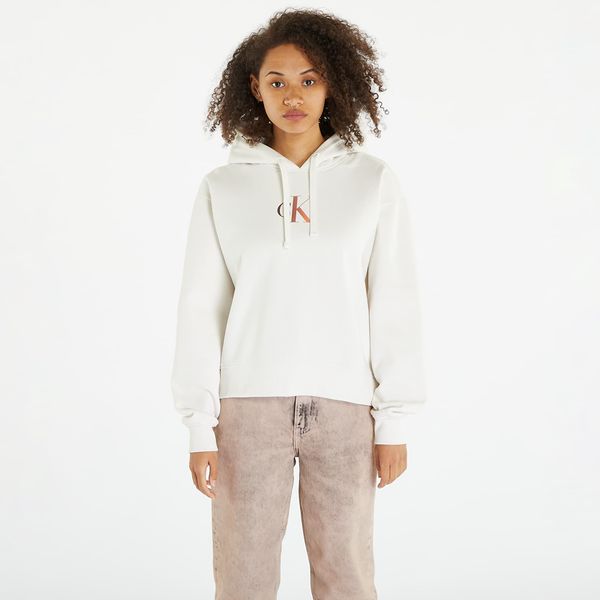 Calvin Klein Calvin Klein Jeans Gradient Ck Hoodie White