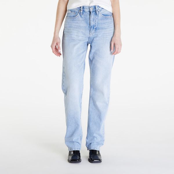 Calvin Klein Calvin Klein Jeans High Rise Straight Jeans Denim Light