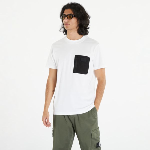 Calvin Klein Calvin Klein Jeans Mix Media Tee White