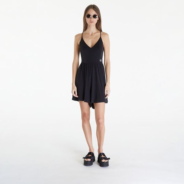 Calvin Klein Calvin Klein Jeans Modal Playsuit Black