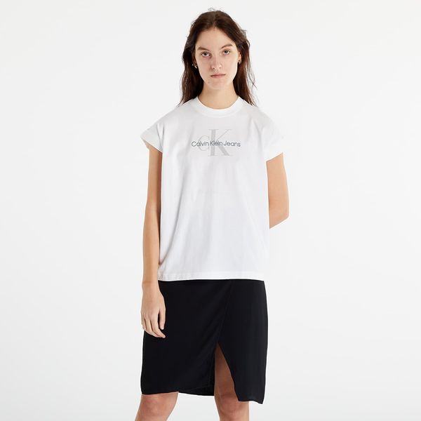 Calvin Klein Calvin Klein Jeans Relaxed Monogram T-Shirt Bright White