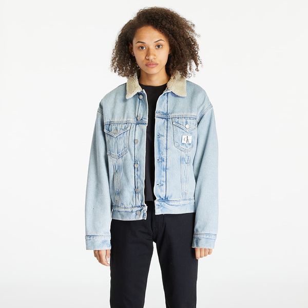 Calvin Klein Calvin Klein Jeans Sherpa Denim Jacket Blue